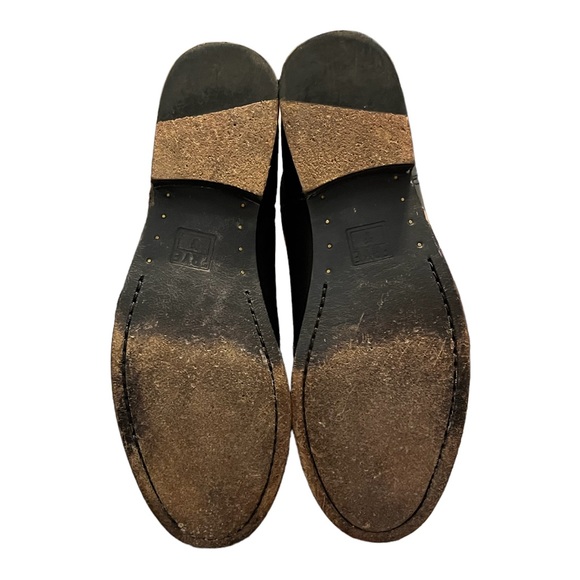 FRYE Tall Melissa Black Leather Riding Boots - Picture 9 of 13